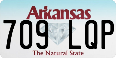 AR license plate 709LQP