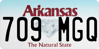 AR license plate 709MGQ