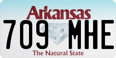 AR license plate 709MHE