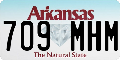 AR license plate 709MHM