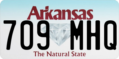 AR license plate 709MHQ