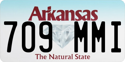 AR license plate 709MMI