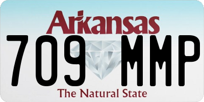 AR license plate 709MMP