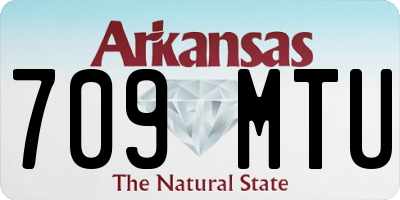 AR license plate 709MTU