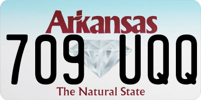 AR license plate 709UQQ