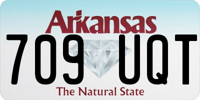 AR license plate 709UQT