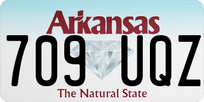 AR license plate 709UQZ