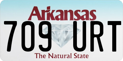 AR license plate 709URT