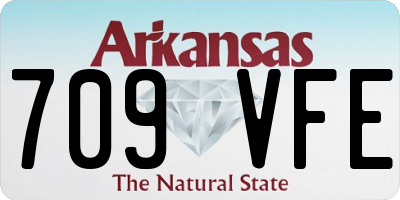 AR license plate 709VFE