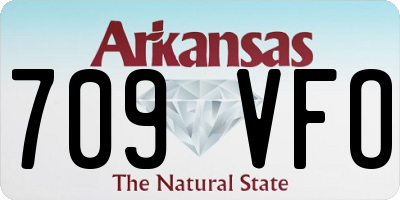 AR license plate 709VFO
