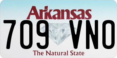 AR license plate 709VNO