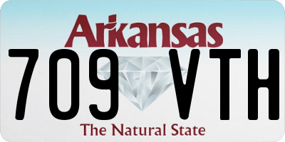 AR license plate 709VTH