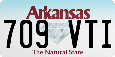 AR license plate 709VTI