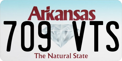 AR license plate 709VTS