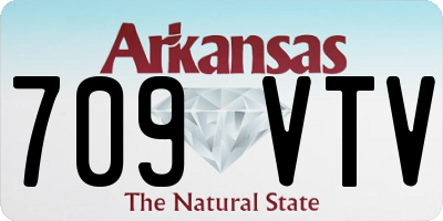 AR license plate 709VTV