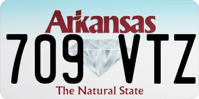 AR license plate 709VTZ