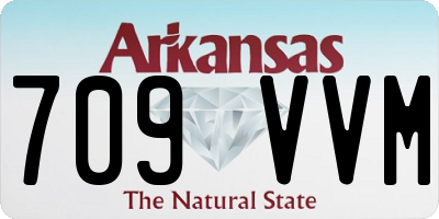 AR license plate 709VVM