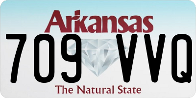 AR license plate 709VVQ