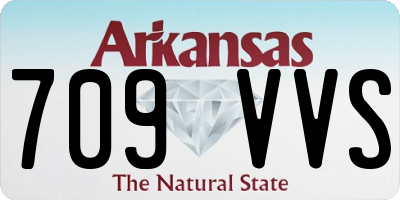 AR license plate 709VVS