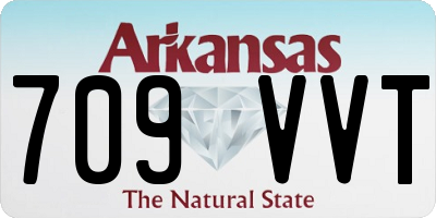 AR license plate 709VVT