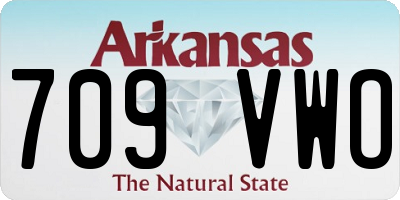 AR license plate 709VWO