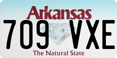 AR license plate 709VXE