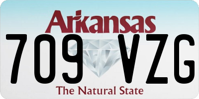 AR license plate 709VZG