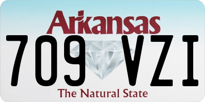 AR license plate 709VZI