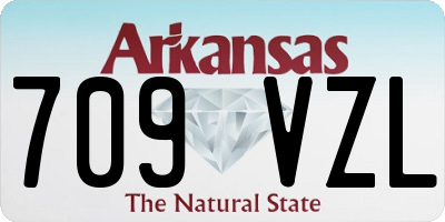 AR license plate 709VZL