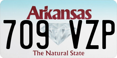 AR license plate 709VZP