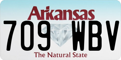 AR license plate 709WBV