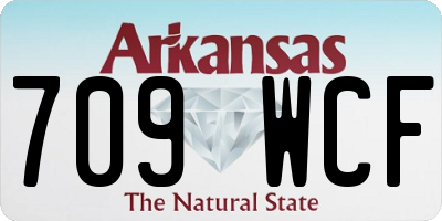 AR license plate 709WCF