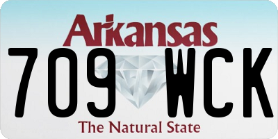 AR license plate 709WCK