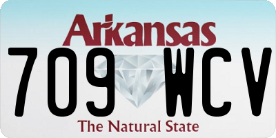 AR license plate 709WCV