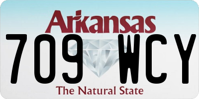 AR license plate 709WCY