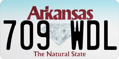 AR license plate 709WDL
