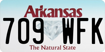 AR license plate 709WFK