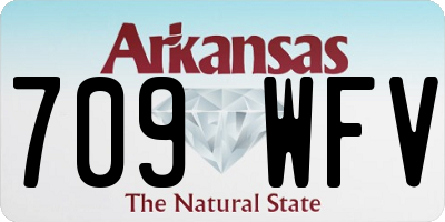 AR license plate 709WFV