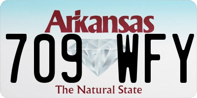 AR license plate 709WFY