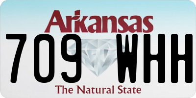 AR license plate 709WHH