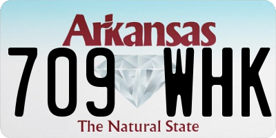 AR license plate 709WHK