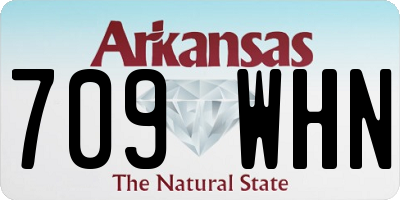 AR license plate 709WHN
