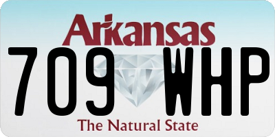 AR license plate 709WHP