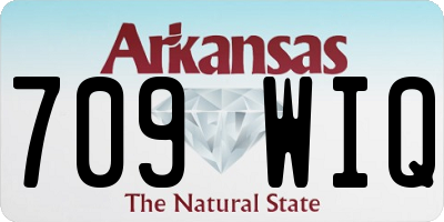 AR license plate 709WIQ