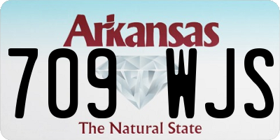 AR license plate 709WJS