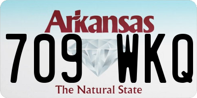 AR license plate 709WKQ