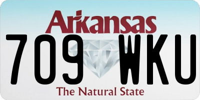 AR license plate 709WKU