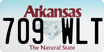 AR license plate 709WLT