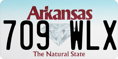AR license plate 709WLX