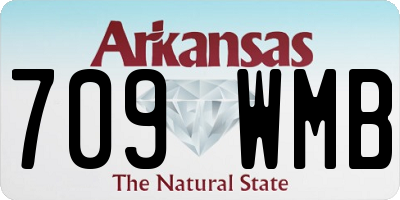 AR license plate 709WMB